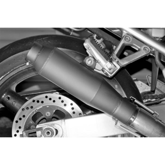 楽天市場】ORM製 汎用 樽型サイレンサー 差し込み 60.5φ 耐熱ブラック