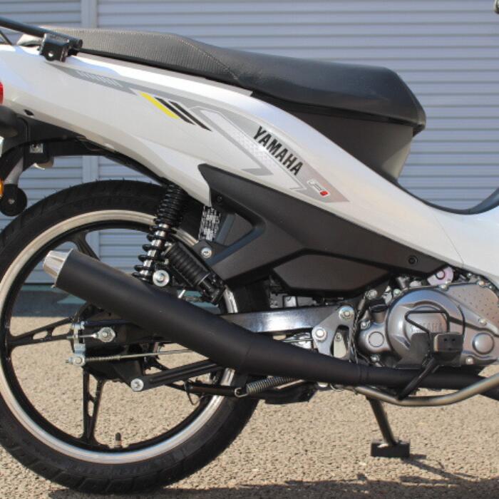 ヤマハ　T115 インジェクションモデル用 エキゾーストマフラー QUIET　耐熱ブラック　ORM製 クワイエット YAMAHA カスタム｜ORM店 18,452円