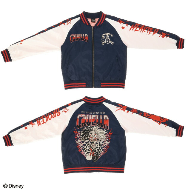 楽天市場】ディズニーヴィランズ ワールドツアー スカジャン 刺繍