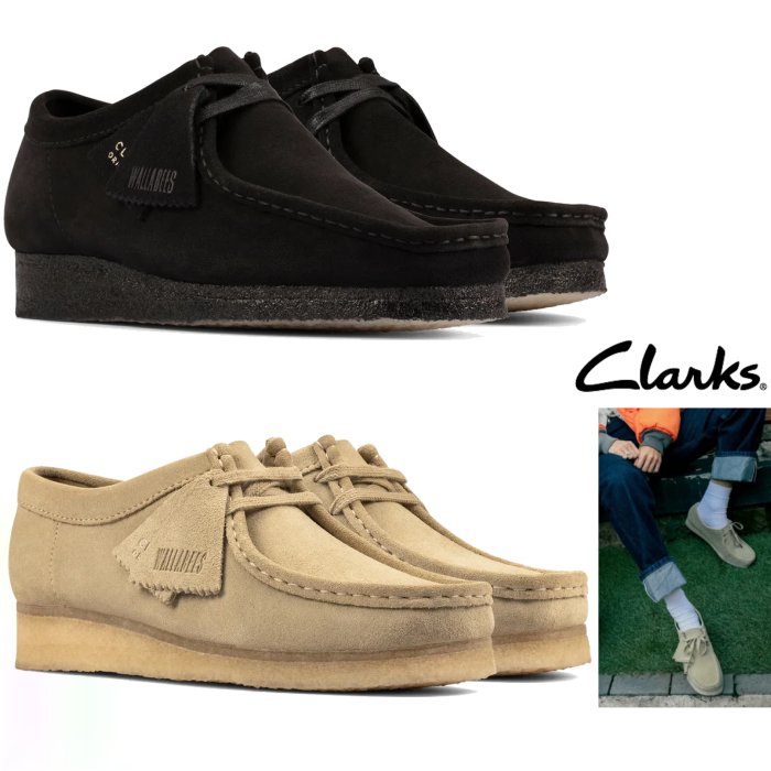 Clarks ワラビー25㎝ （UK7） 2616885 オークヘアリースエード Clarks クラークス ワラビー ブーツ CLARKS ORIGINALS WALLABEE