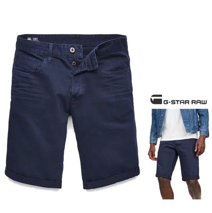 g star raw 3301 shorts