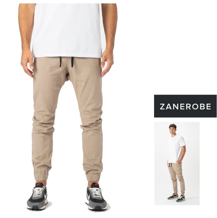 ZANEROBE【 ゼインローブ 】 ZR700JP-STA【Sureshot Jogger Sandstone】401066 ジョガー・パンツ color【 Sandstone 】ベージュ