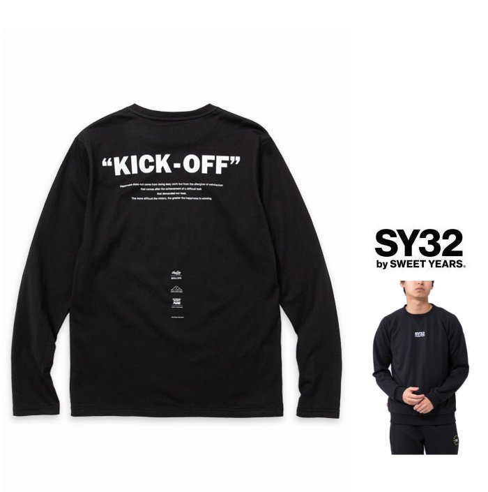 限定価格セール Sy32 By Sweet Years スィートイヤーズ j Kick Off L S Tee バックロゴ フロントワンポイント長袖 ロングスリーブtシャツcolor Black ブラック 予約販売品 Blog Jotajota Net Br