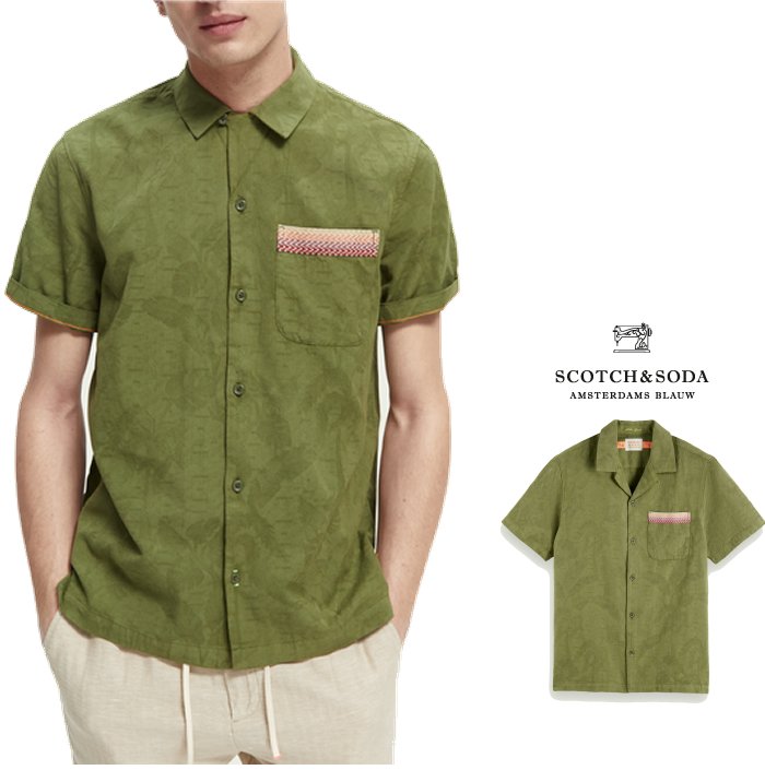 “Scotch & Soda” エンブロイダリーパイルシャツ SB imgrc0102210344.jpg