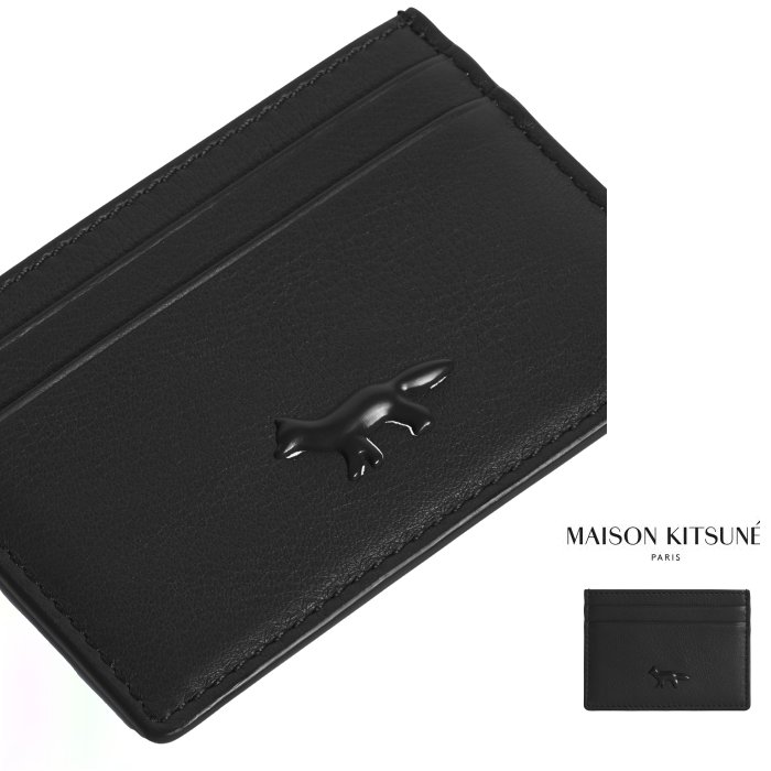 楽天市場】Maison Kitsune メゾンキツネ Fox Head Card Case カード
