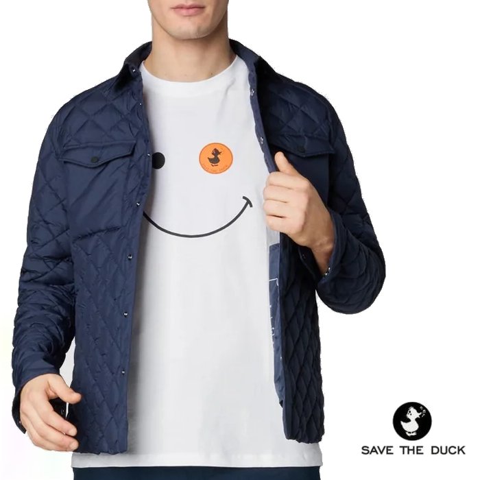 \u003cBR\u003eSAVE THE DUCK【 セイブザダック 】\u003cBR\u003e【 NALO 】DT1715M\u003cBR\u003eSD・DUCKERロゴタイプ・半袖プルオーバーColor：000【 WHITE 】白いこと