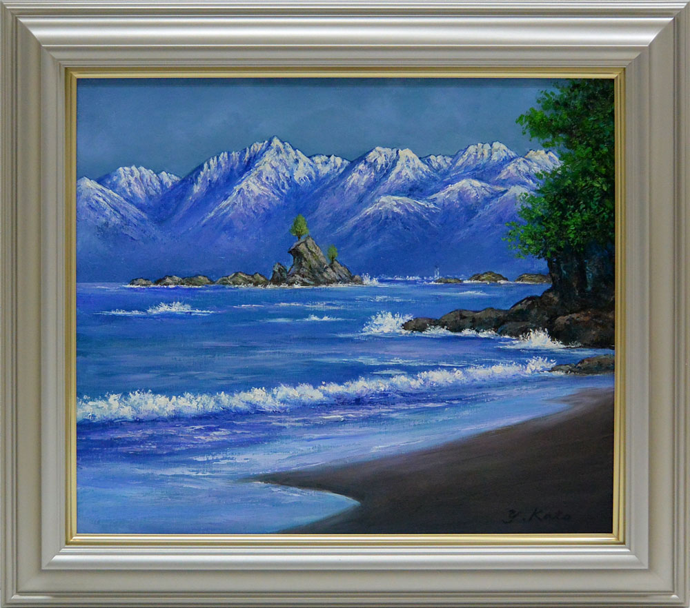 「親不知海岸」油絵 F6 絵画 81VXdX5OJCL._UF350,350_QL80_.jpg