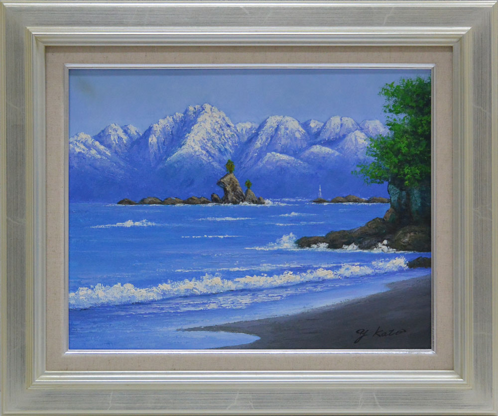 「陸中海岸北山崎」F10 油絵 油彩画 絵画 アート 61ePP+lHDHL._UF350,350_QL50_.jpg