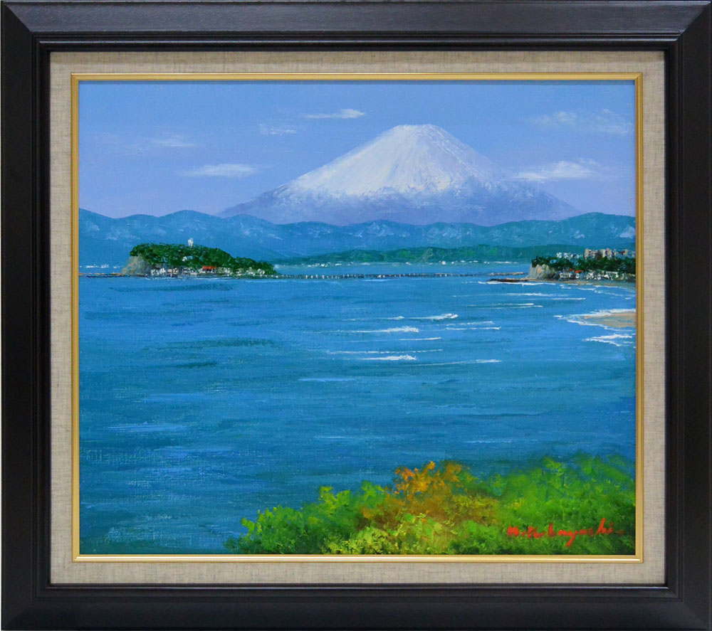 楽天市場】絵画 油絵F6 上高地 富田真介画【当日出荷可能