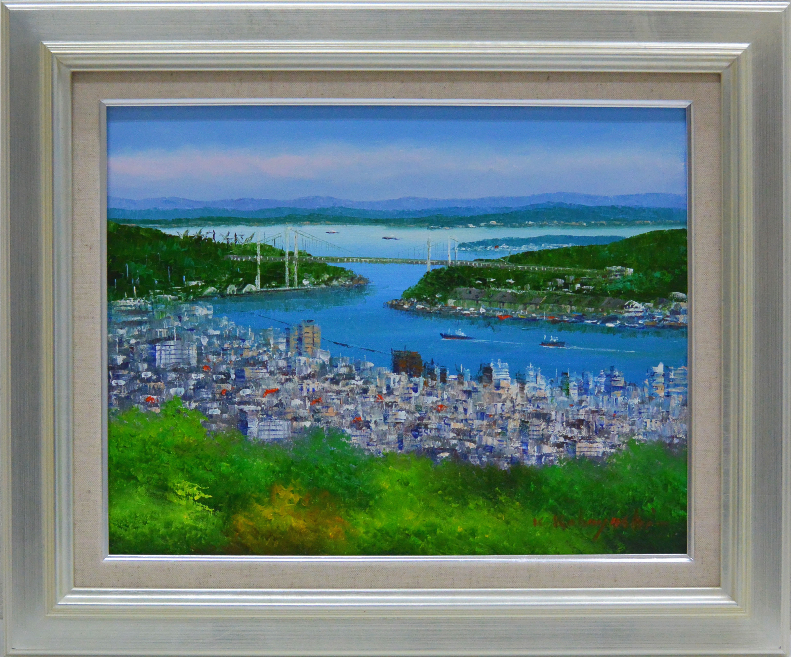 楽天市場】絵画 油絵F6 尾瀬 広瀬和之画【当日出荷可能】【送料