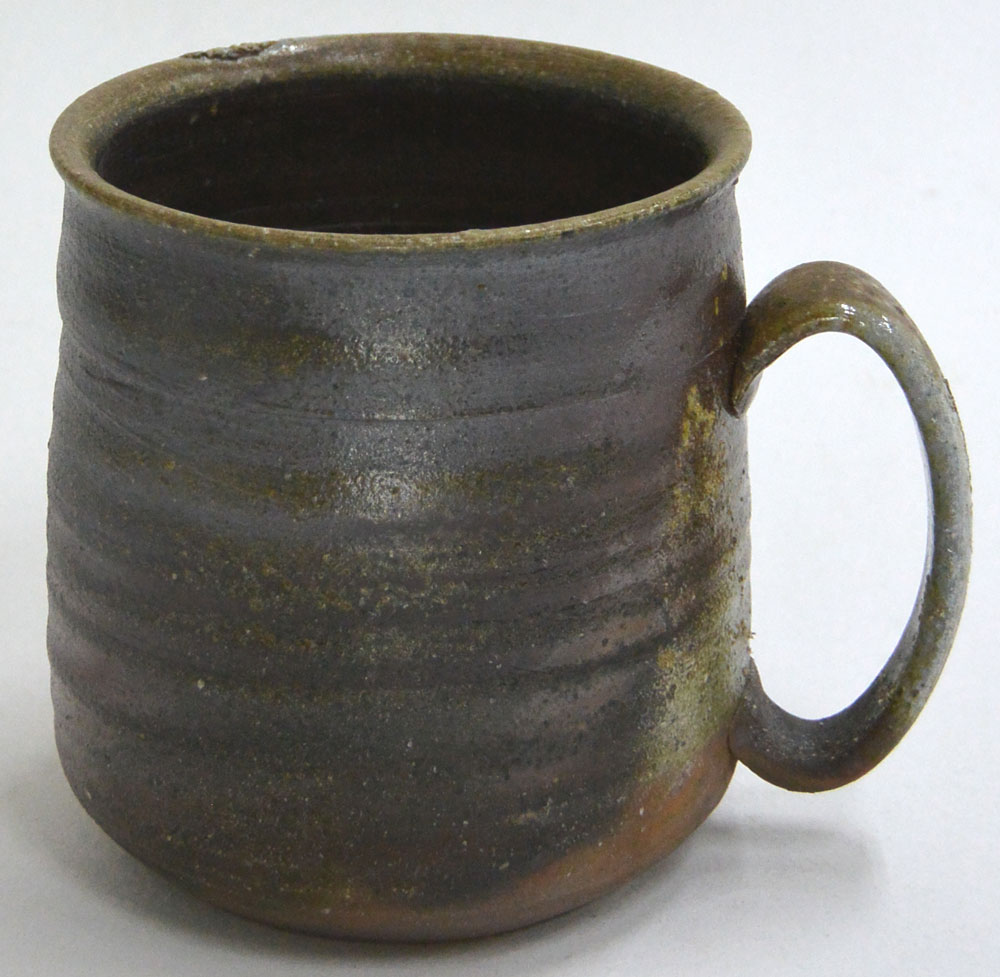 備前焼　マグカップ2客　小西陶古作品 備前焼 マグカップ2客 小西陶古作品