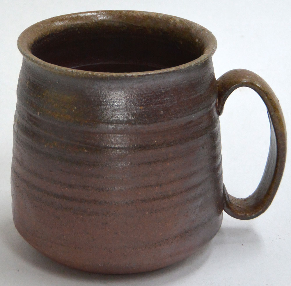 楽天市場】【備前焼】 小西陶古 | マグカップ(桟切) 和食器 窯元