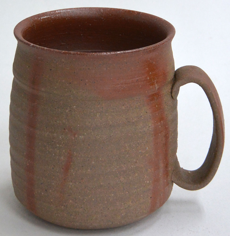 楽天市場】備前焼マグカップ 日本工芸会正会員 赤毛敏男作【当日出荷