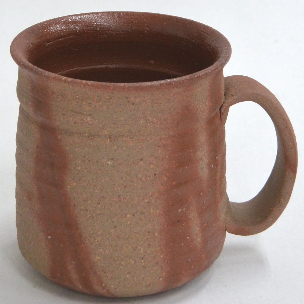 楽天市場】【備前焼】 小西陶古 | マグカップ(桟切) 和食器 窯元 食器