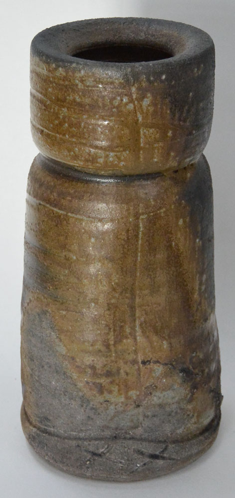 楽天市場】（九月☆特売品）岡山県備前焼作家 山下譲治作 鶴首花入