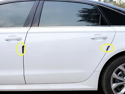 楽天市場 送料無料 Audi アウディ S Line ロゴ カーボンルック ドアガード ドアエッジプロテクター ドア保護ステッカー 傷防止 2種類選択可能 欧車パーツbase 欧車パーツbase