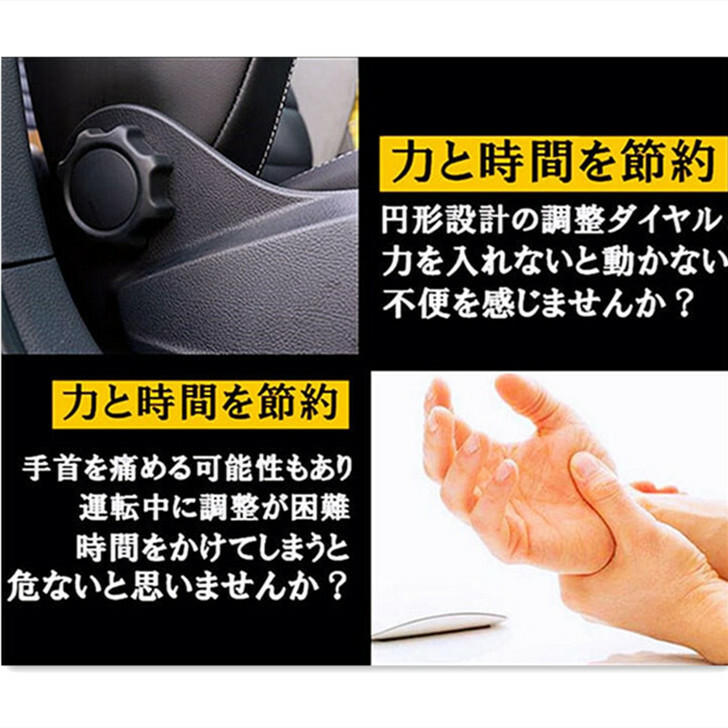 VWフォルクスワーゲンGolfTiguanPassatPoloT-RocTCrossAudiアウディA1A3Q2Q3などに適合シートリクライニングレバーシートアジャスターコントローラー欧車パーツBASE