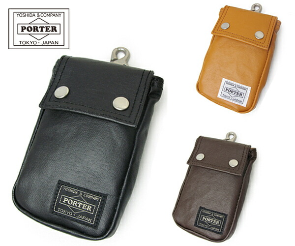 【新品】PORTER ポーター　MOBILE CASEブラックポーチ #デジカメ 楽天市場】ポーター フリースタイル ポーチ 707-08225 （カラー