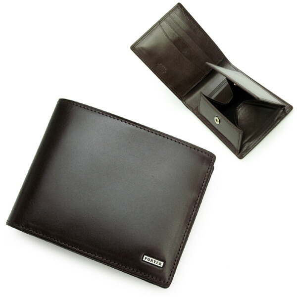 楽天市場 吉田カバン ポーター Porter シーン 2つ折りウォレット 財布 Poter ポーター財布 メンズ ブランド おしゃれ 誕生日プレゼント 男性 二つ折り財布 革 ウォレット ブランド財布 メンズ財布 革財布 2つ折り財布 レザー レザーウォレット 小銭入れあり 紳士用財布