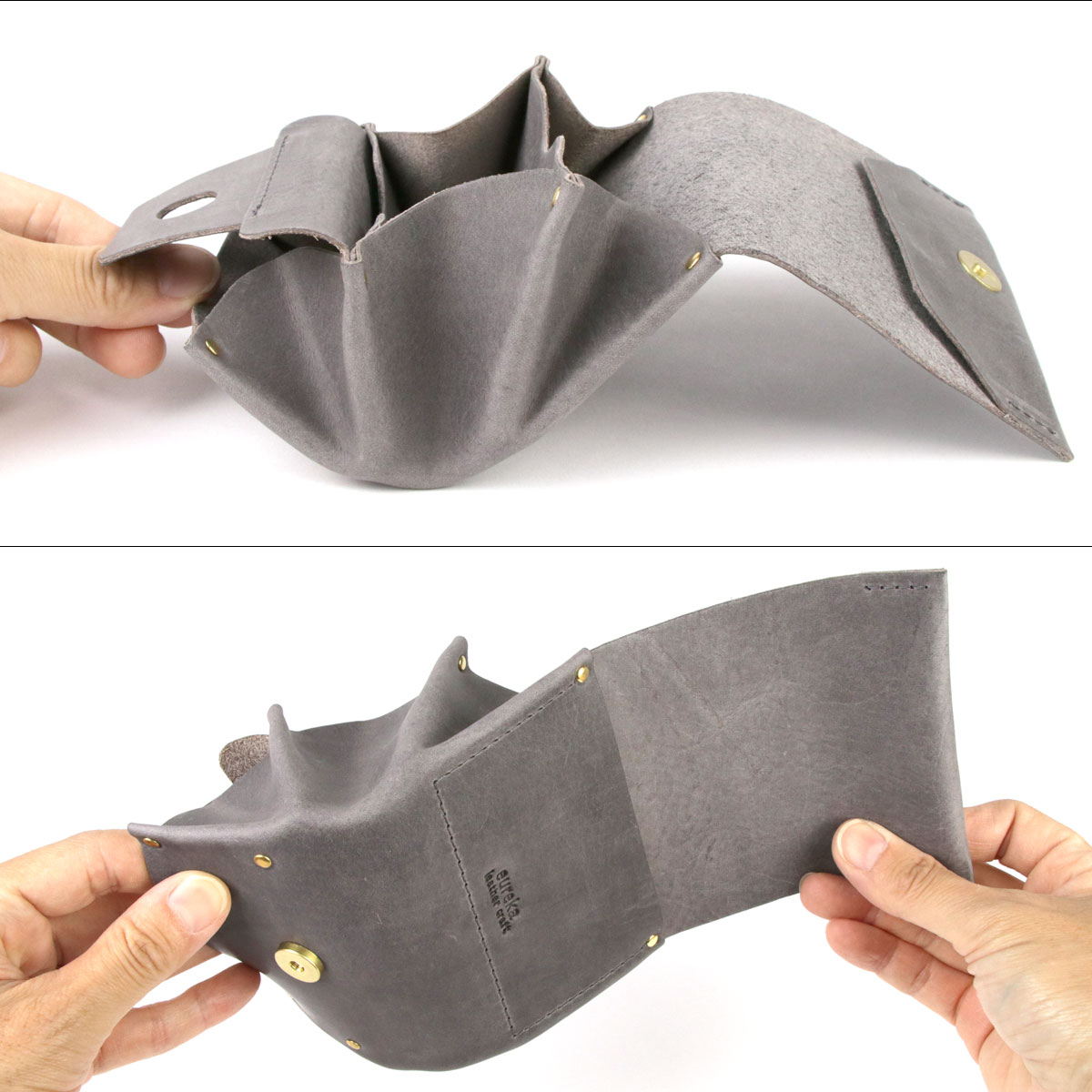 本革財布 ミニ財布【包子（パオズ）】日本製 ヌメ革 吟スリ eureka