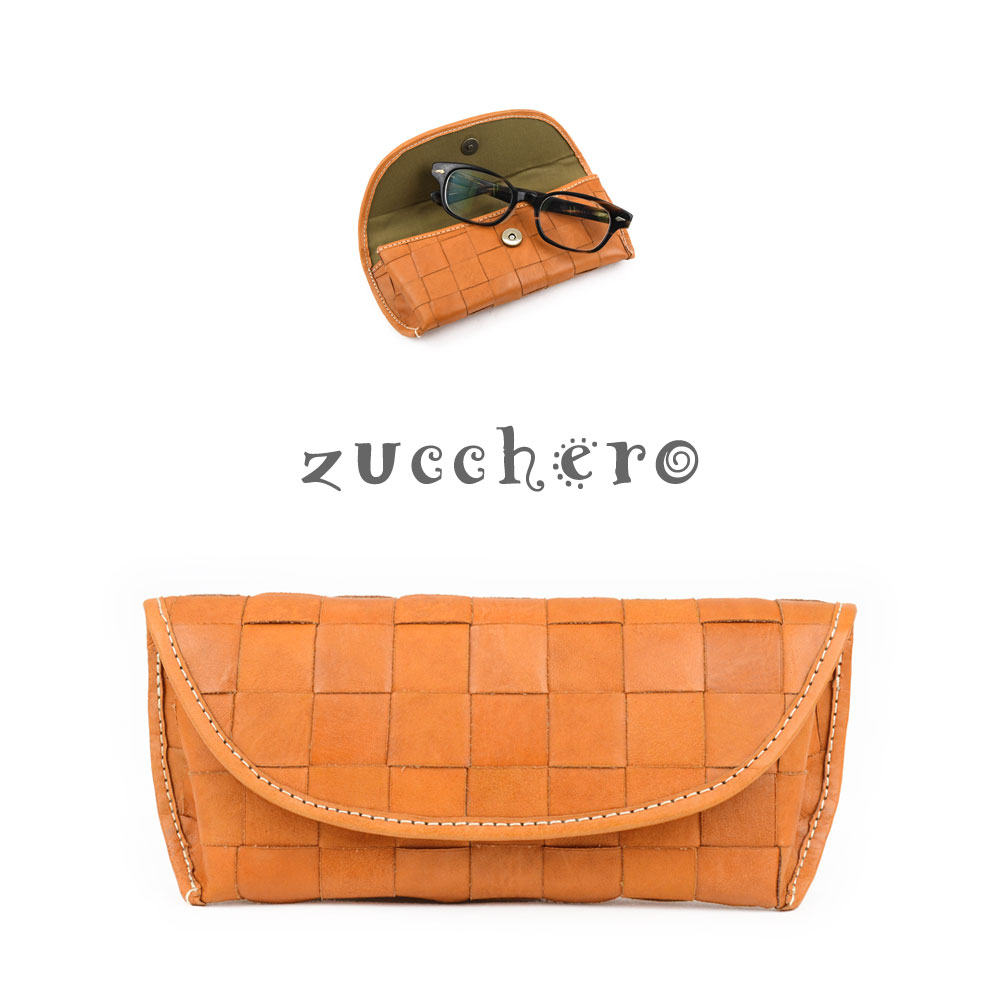 新品 zucchero ズッケロ 革編み込み メガネケース 楽天市場】メガネケース 本革 眼鏡ケース レディース zucchero