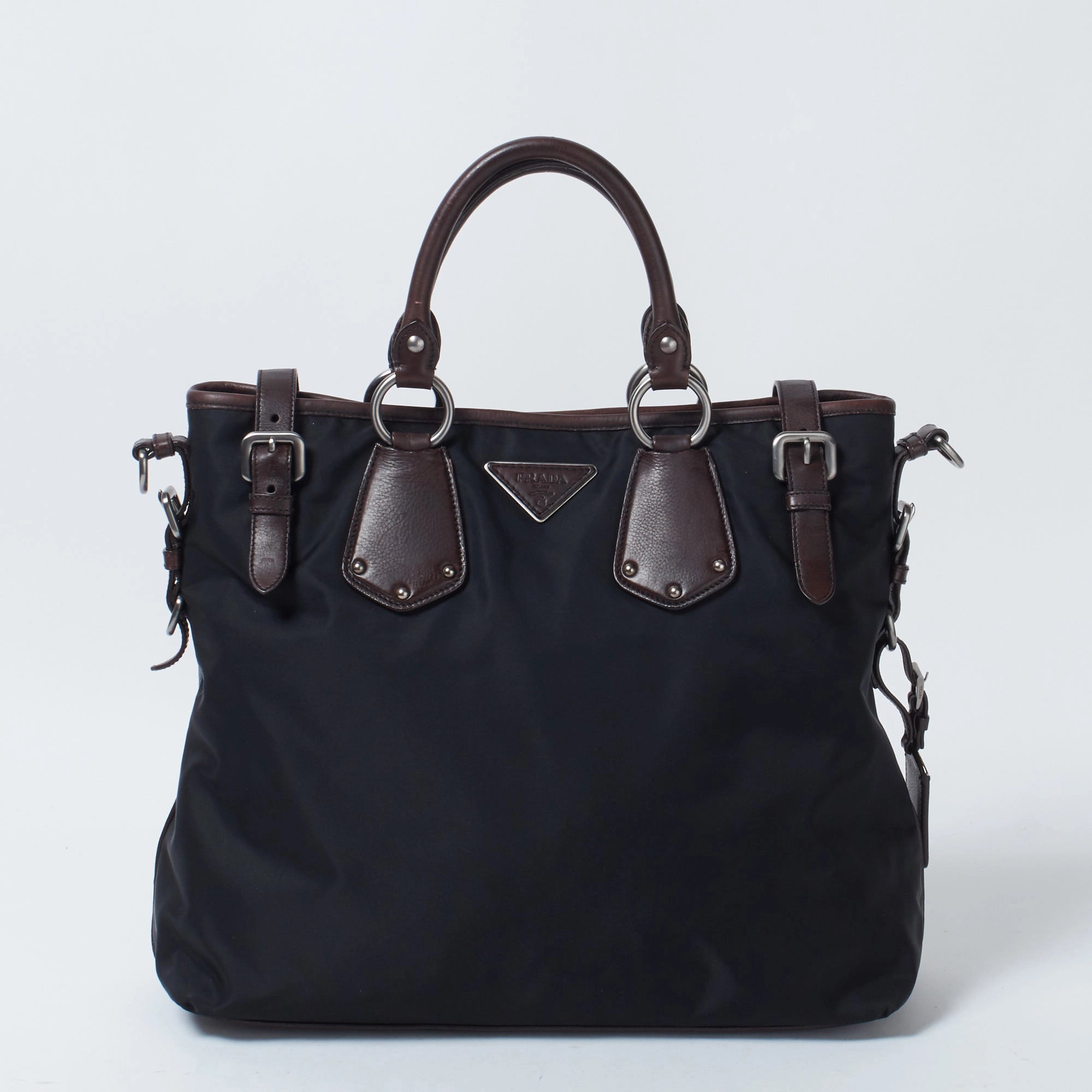 楽天市場】【プラダ】Prada ナイロン ドローストリング バッグ