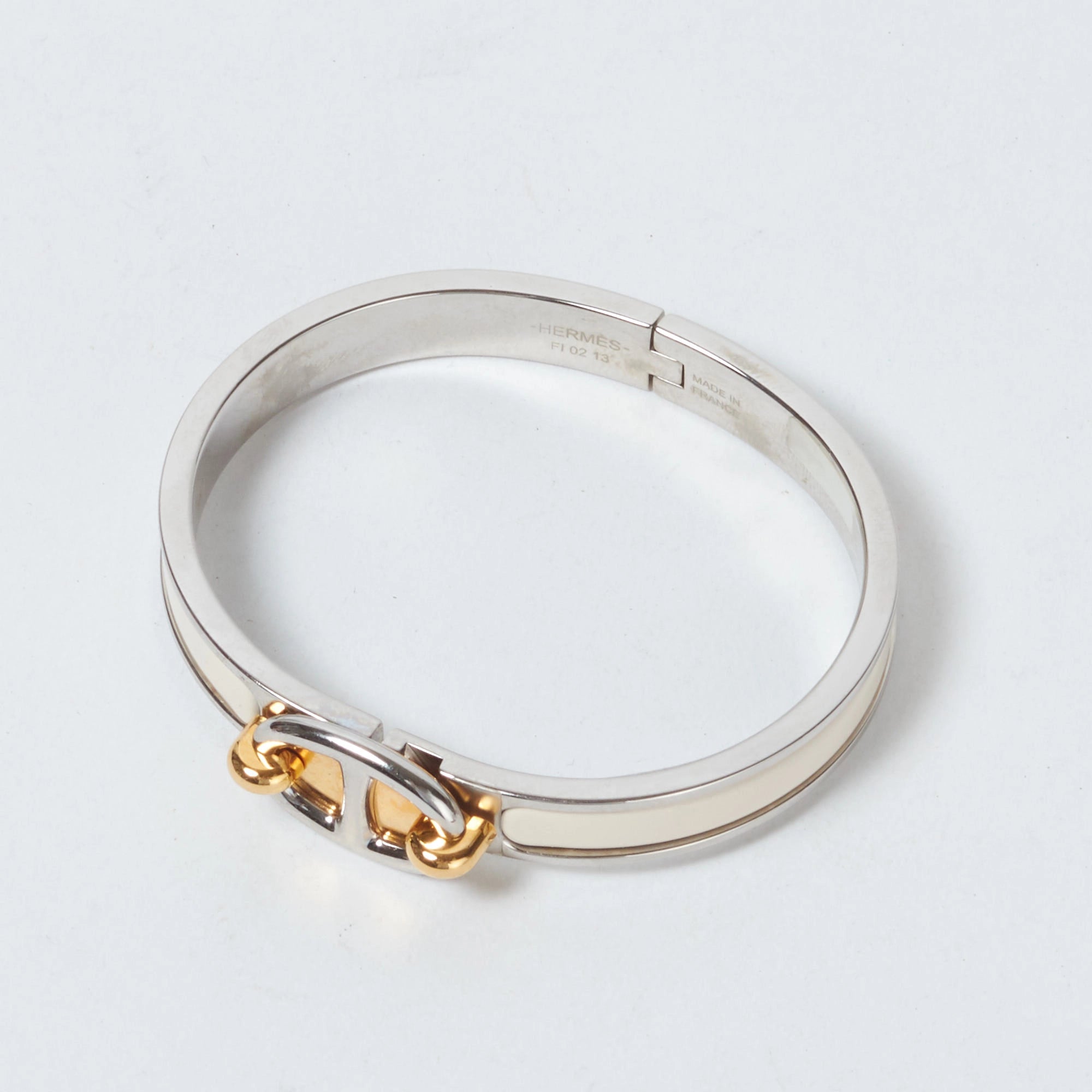 楽天市場】エルメス ミニ シェーヌダンクル ブレスレット K18ホワイト