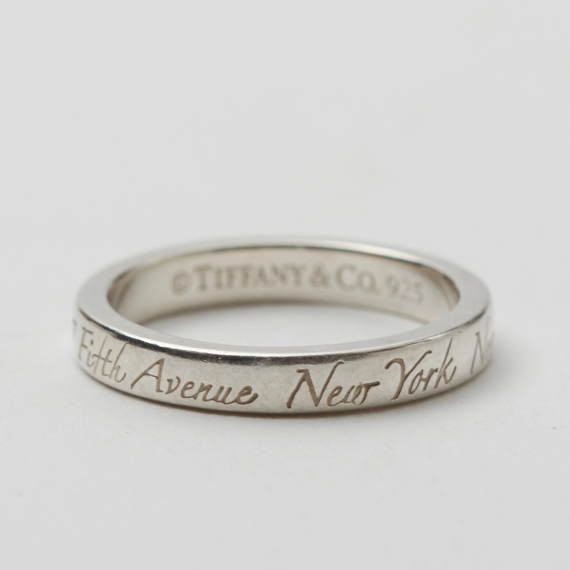 TIFFANY&Co. ティファニー　K18YGノーツナローニューヨークリング TIFFANY&Co. ティファニー K18YG リング ノーツナロー
