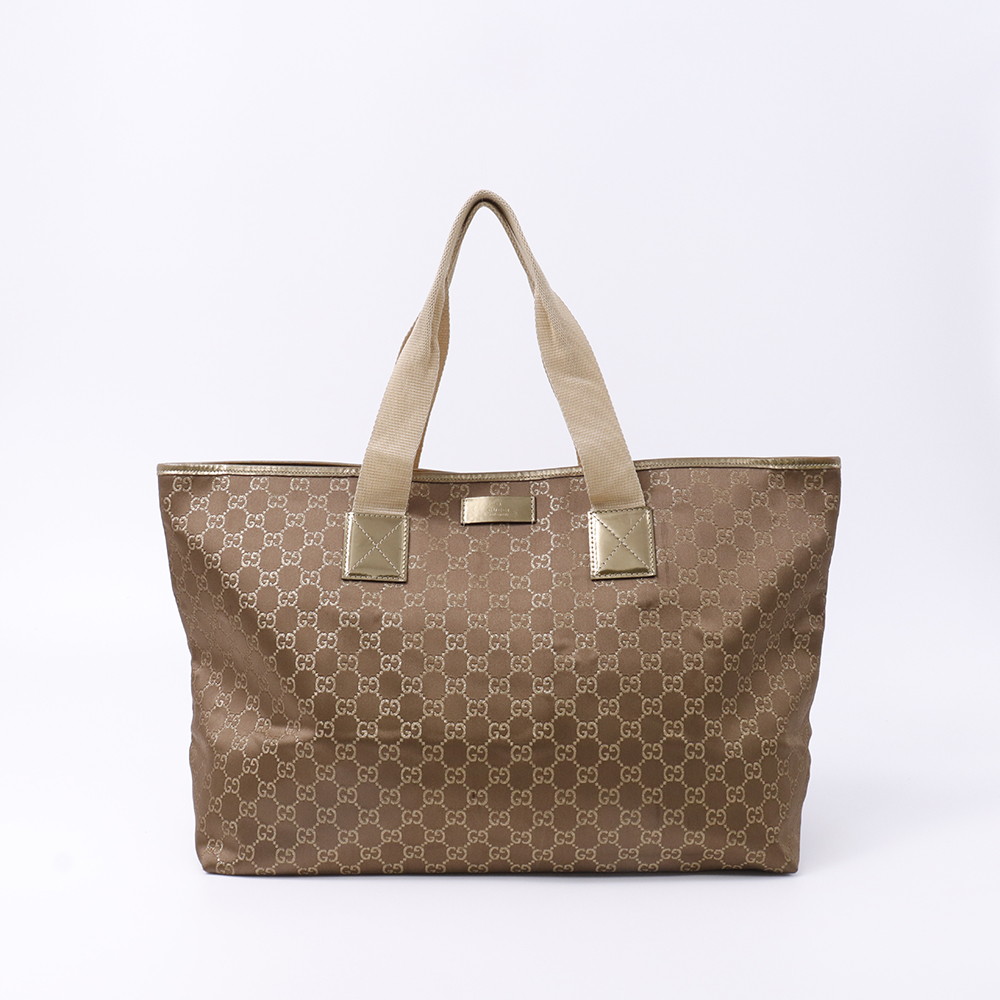 グッチ トートバッグ キャンバス GGキャンバストート 267474 GUCCI 【安心保証】 【中古】