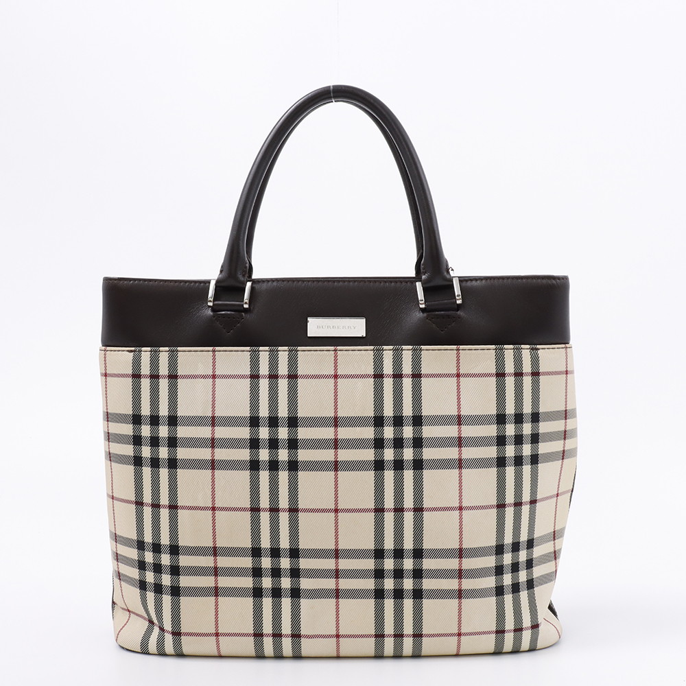 バーバリー トートバッグ ノバチェック BURBERRY バッグ 【安心保証】 【中古】 バーバリー バッグ BURBERRY BAG 26,715円