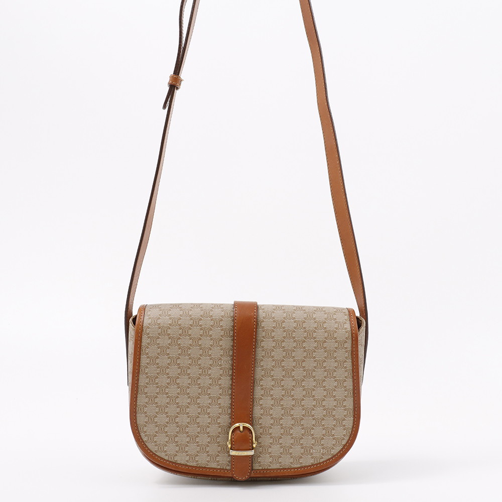 希少✨CELINE ショルダーバック マカダム柄 サークル レザー PVC 楽天市場】セリーヌ ショルダーバッグ PVC レザー マカダム柄