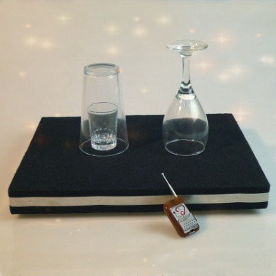 Coin in Glass and Glass Breaking Tray Combination Trick|イリュージョン,大阪マジック,マジック,手品,販売,ショップ,マジシャン,大阪,osaka,magic