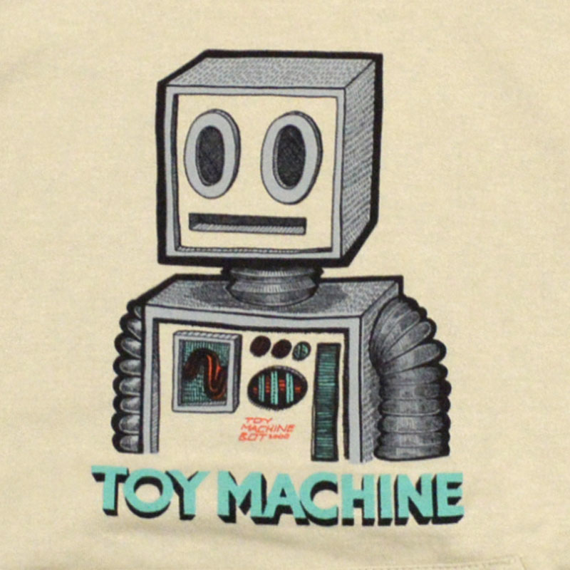 【楽天市場】【US】トイマシーン TOY MACHINE PEN AND INK ROBOT HOODIE(グレー GREY)トイマシーン