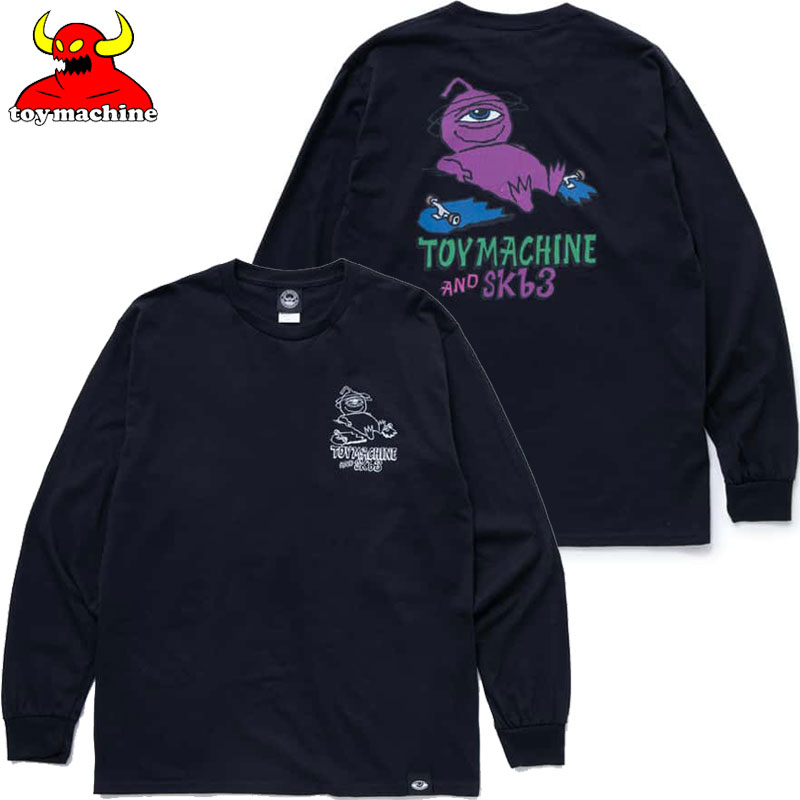 楽天市場】トイマシーン TOY MACHINE DEAD MONSTER LONG TEE(ブラック