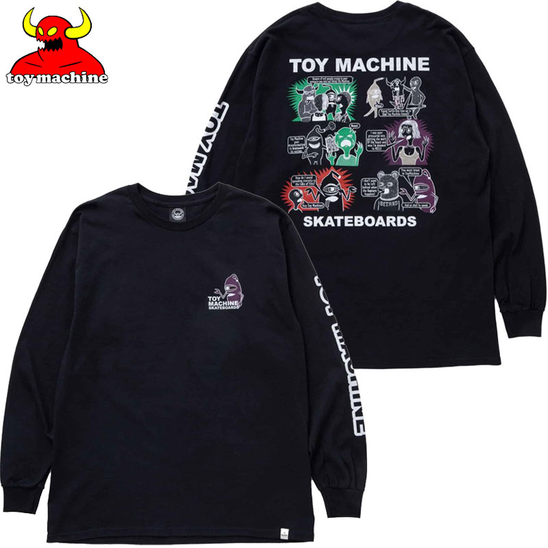 Toy Machine 長袖Tシャツ 黒 楽天市場】トイマシーン TOY MACHINE ロンT Tシャツ 長袖 メンズ