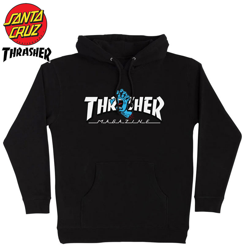 【新品】 SANTACRUZ×THRASHER パーカー コラボ 激レア 楽天市場】【SALE】THRASHER(スラッシャー)/［SANTA