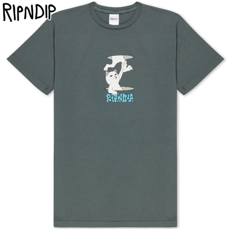 楽天市場】リップンディップ RIPNDIP TRAVIS LONG SLEEVE(グレー