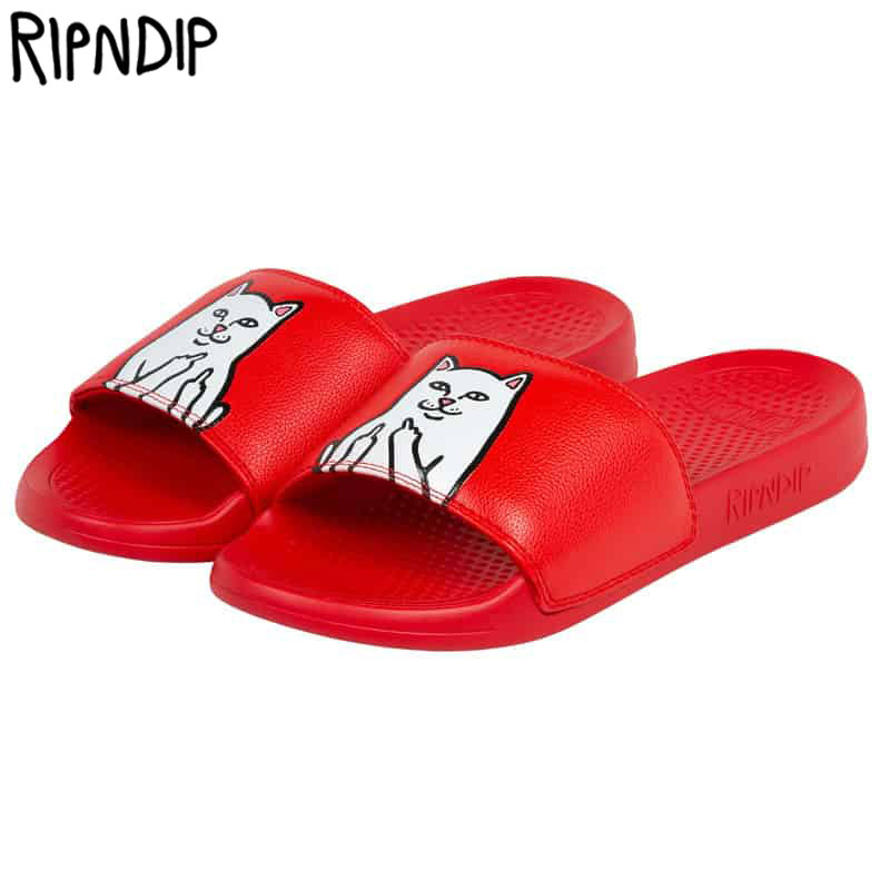 楽天市場】リップンディップ RIPNDIP LORD NERMAL SLIDES(ブラック 黒 