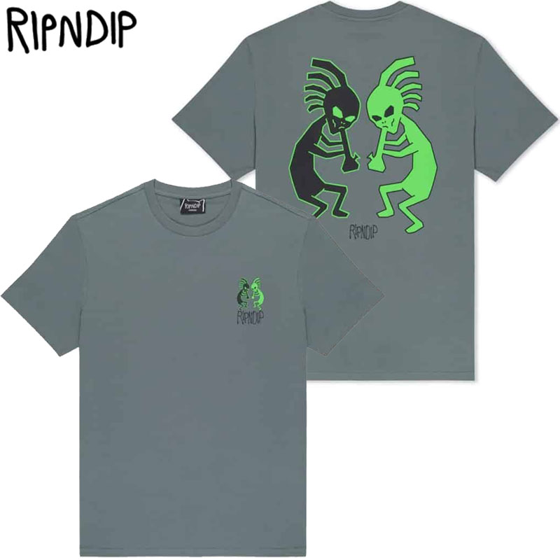 RIPNDIP CAVENERM Tシャツ 半袖 Light slate 送料込み Cavenerm Tee (Light Slate) – RIPNDIP