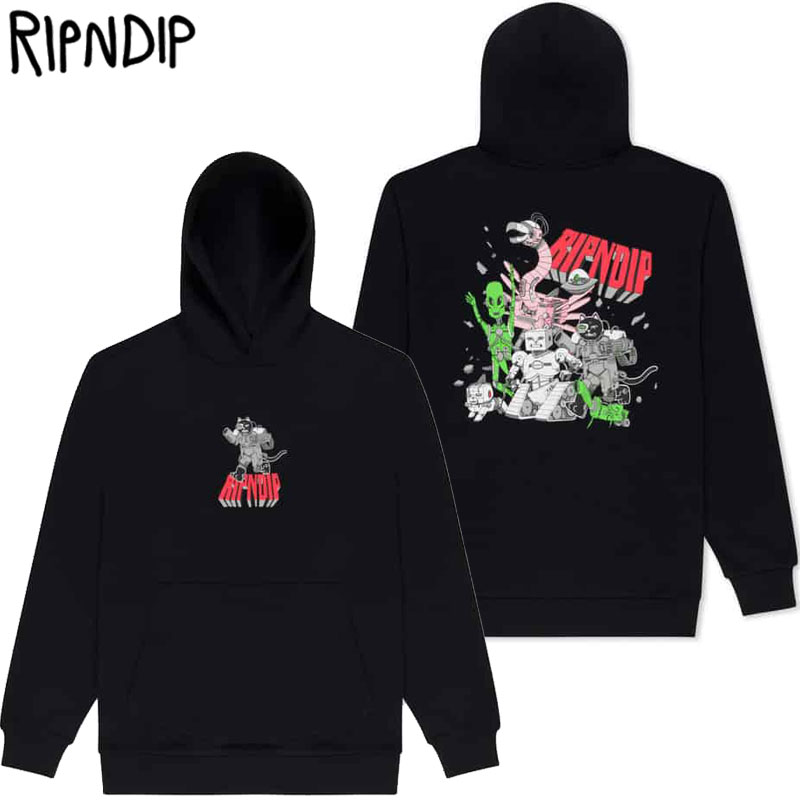 ripndip パーカー 楽天市場】RIPNDIP パーカー メンズ リップンディップ X NERM HOODIE