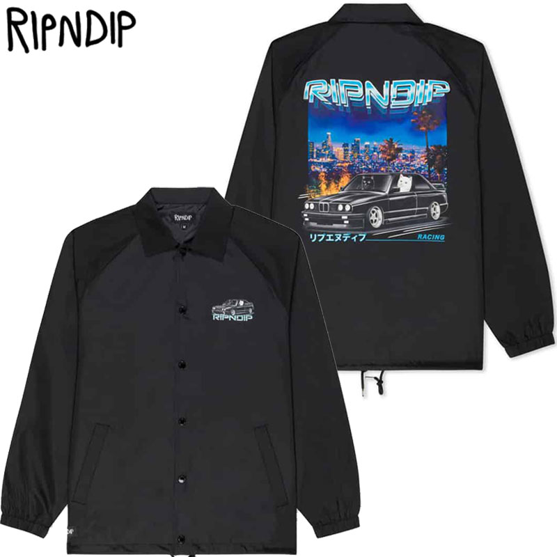 レア RIPNDIP コーチジャケット リップンディップ 楽天市場】【40%OFF】【並行輸入品】RIPNDIP リップンディップ