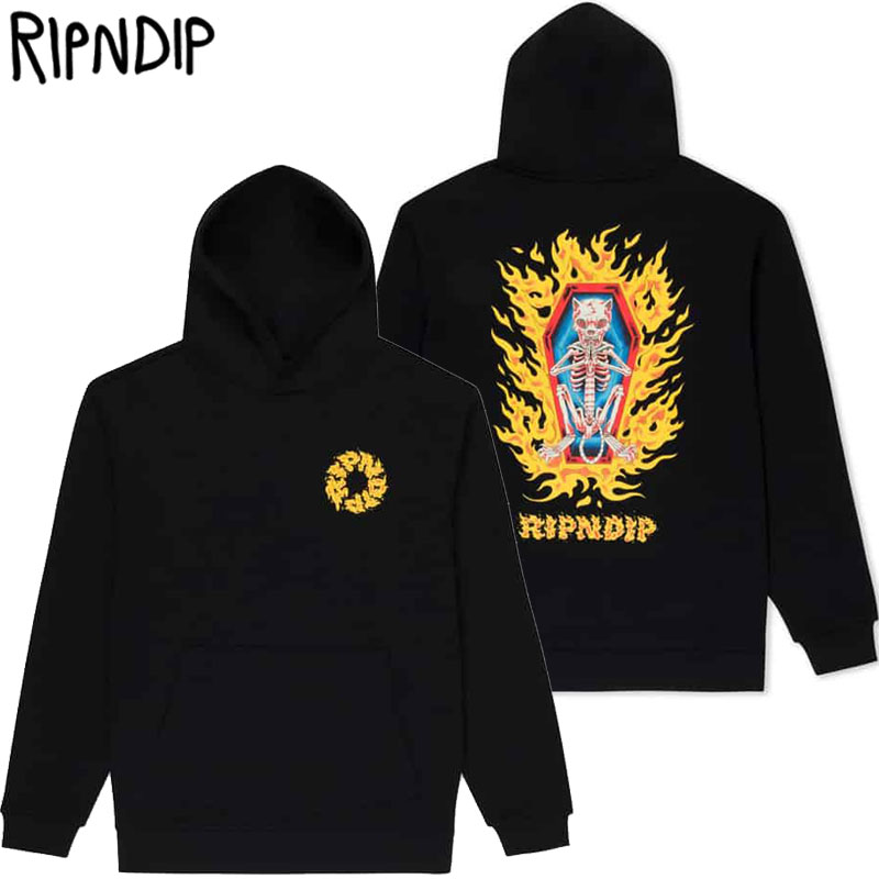 楽天市場】RIPNDIP パーカー リップンディップ X NERM HOODIE メンズ