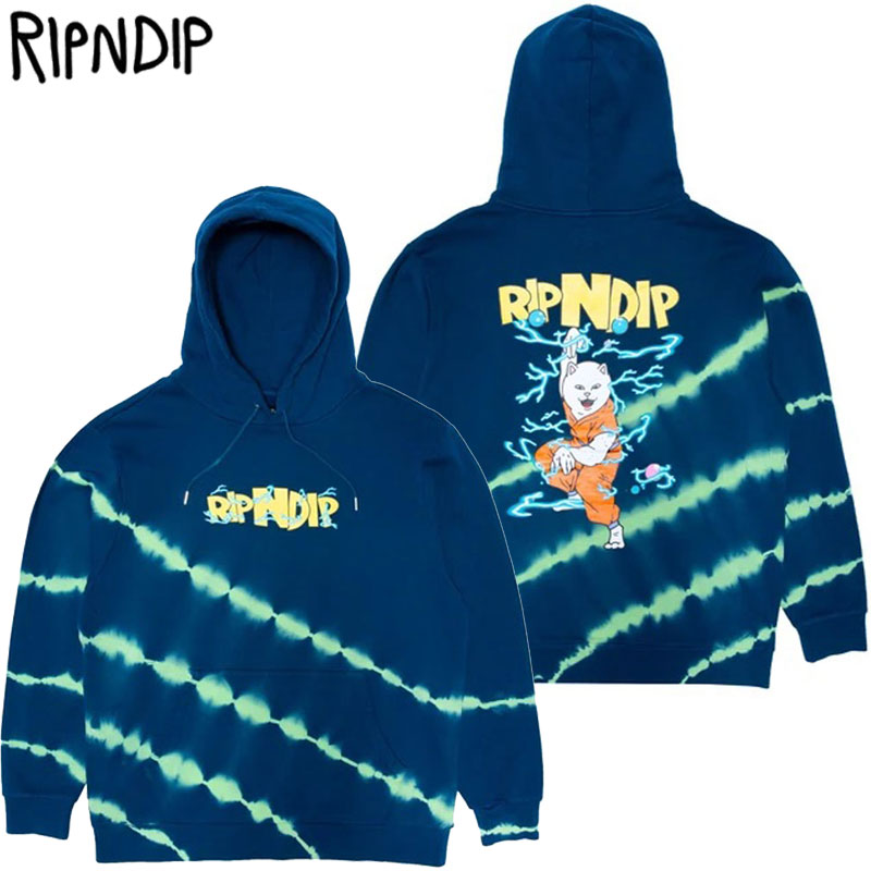 楽天市場】リップンディップ メンズ プリント パーカー RIPNDIP
