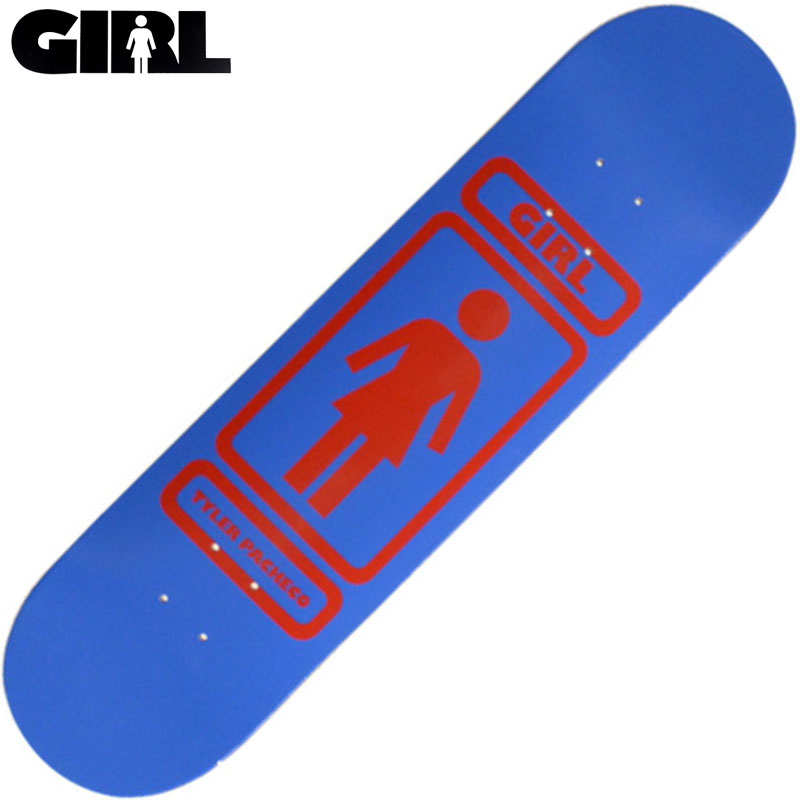 楽天市場】ガール GIRL 93TIL 14 DECK(ブルー 青 BLUE PACHECO)ガール 