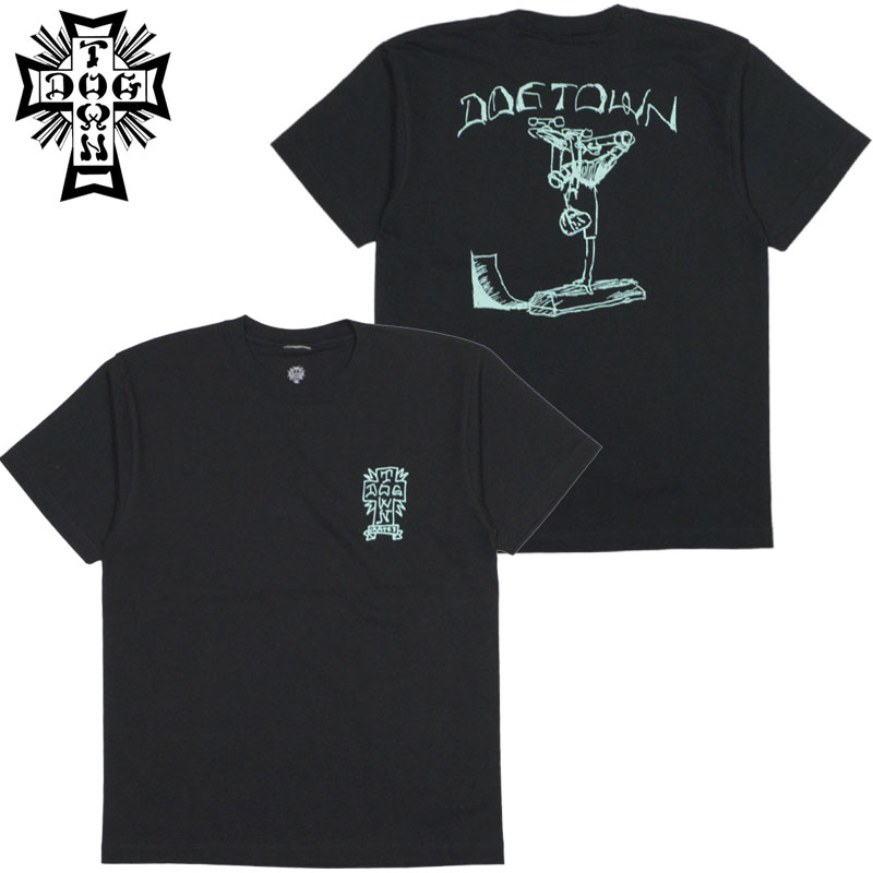 楽天市場】【US】ドッグタウン DOGTOWN CROSS LOGO TEE(ブラック 黒