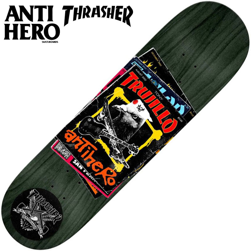 値引き☆ANTIHERO アンタイヒーロー JOHN CARDIEL Mezcaleroディレクショナルシェイプデッキ SIZE:9.18x32. 62WB14.80.アンチヒーロー - スポーツ別