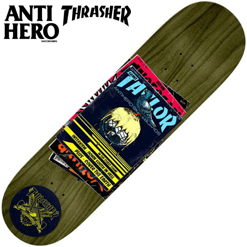 楽天市場】アンタイヒーロースケートボード ANTIHERO SKATEBOARDS × THRASHER JOHN CARDIEL DECK (  MULTI ) アンタイヒーロースケートボードデッキ ANTIHERO SKATEBOARDSデッキ アンタイヒーロースケートボードスケボー  スラッシャーコラボ THRASHERコラボ : WARP WEB ...