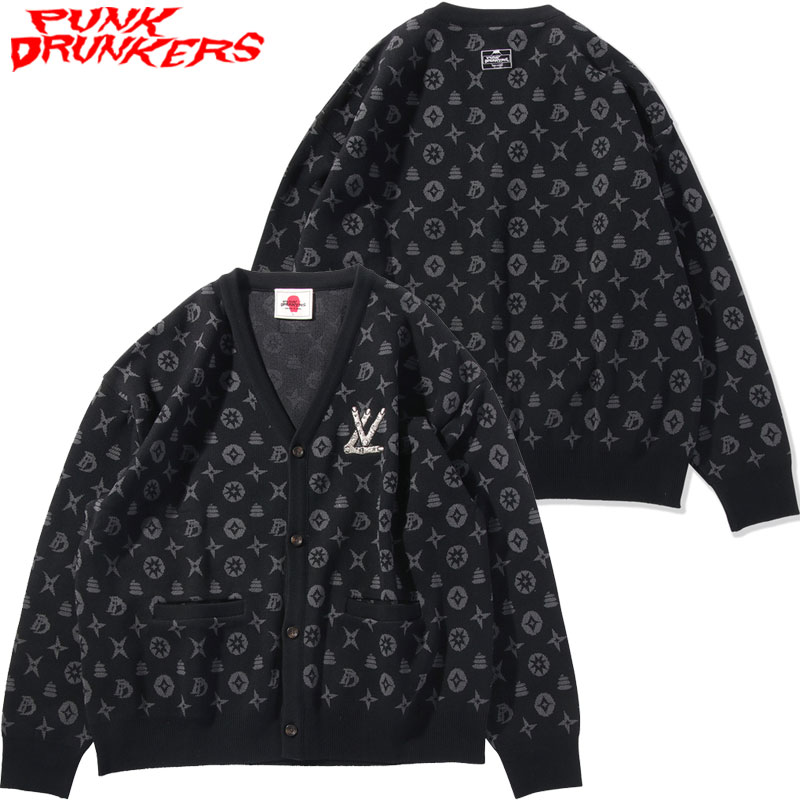 楽天市場】PUNK DRUNKERS パンクドランカーズ PDSロゴ総柄ファーJKT