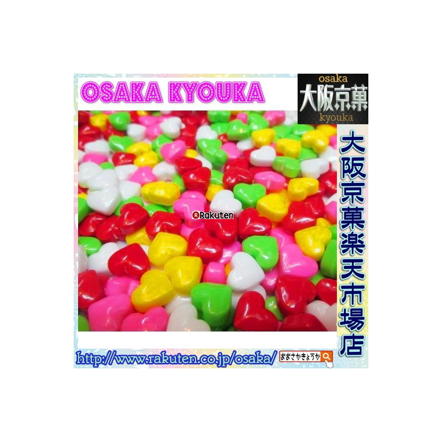 売れ筋即納 大特価 ニュー 1袋 糖衣ラムネ ４０００グラム 送料無料 沖縄は別途送料 税 目安として約６０００個 目安として約６０００個 大阪京菓zrおかし企画 スモールハート 大阪京菓店小粒のハートラムネ スイーツ お菓子 税 Oe石井 Fu