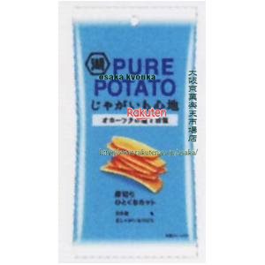 大阪京菓 ZRxコイケヤ 32G スリムBじゃがいも心地厚切りひとくちオホーツクの塩×24個 税